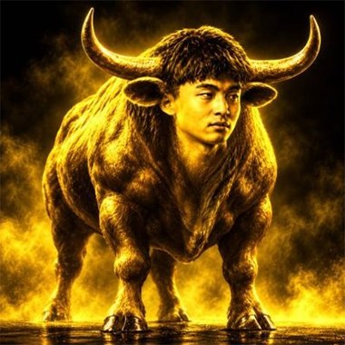 The Yellow Bull portrait